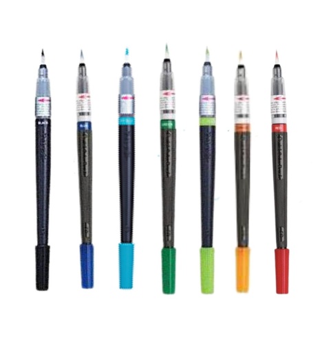 Rotulador pincel Pentel GFL – colores varios