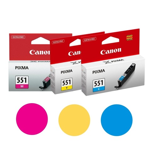 Cartucho Canon CLI-551