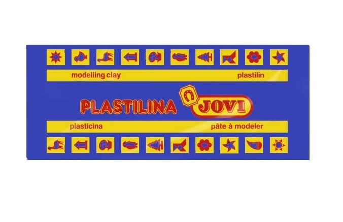 TACO PLASTILINA MEDIANO 150gr AZUL OSCURO Ref. 7113