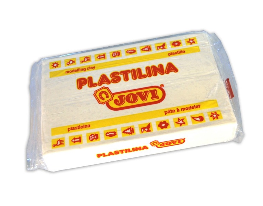 TACO PLASTILINA GRANDE 350gr BLANCO Ref. 7201