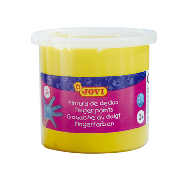 BOTE DE125 CC PINTURA DEDOS AMARILLO Ref. 550 03 - 56003