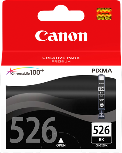 [CFCAN0129] Cartucho Canon CLI‑526BK – negro[4540B001] 