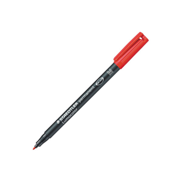 ROTULADOR LUMOCOLOR PUNTA M ROJO Ref. 317-2 