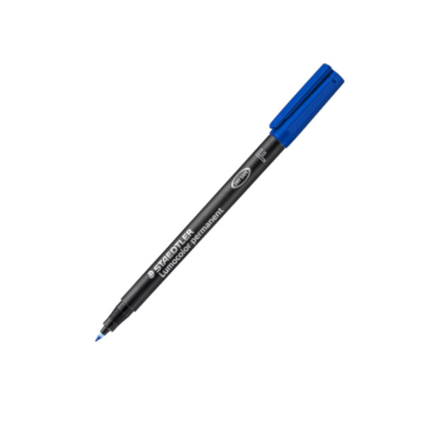 ROTULADOR LUMOCOLOR PUNTA F AZUL Ref. 318-3 