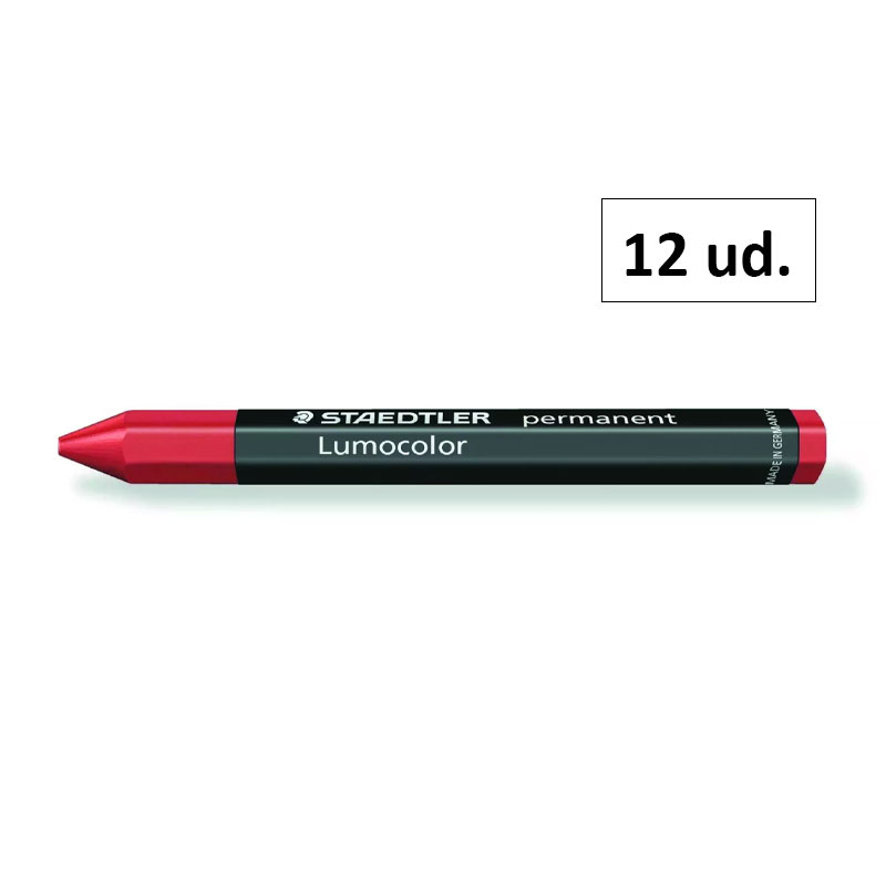 Caja de 12 BARRAS MARCAR OMNIGRAPH ROJO Ref. 236-2