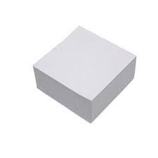 [MODSV00201] Notas blancas encoladas – 90×90 mm, 500 H[029306] 