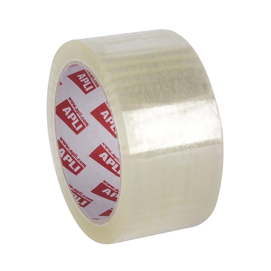 ROLLO PRECINTO PP ACRILICO BAJO RUIDO TRANSPARENTE 66X48  APLI Ref. 11942