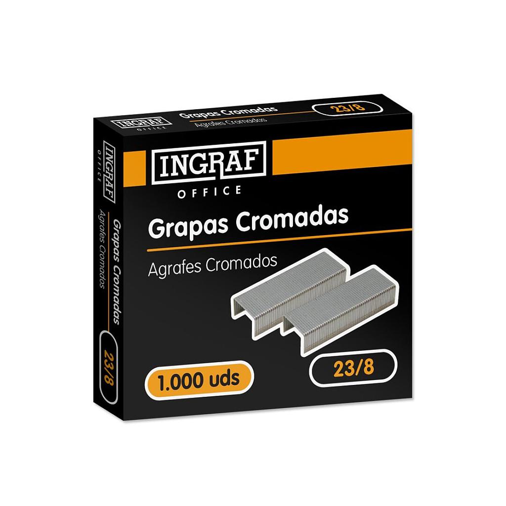 CAJA DE 1000 GRAPAS INGRAF 23/8 Ref. 320205