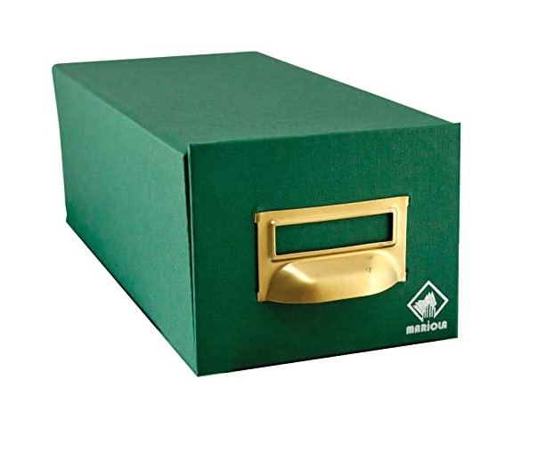 FICHERO CARTON PARA 1000 FICHAS DE 160x215mm. Ref. 5-1000