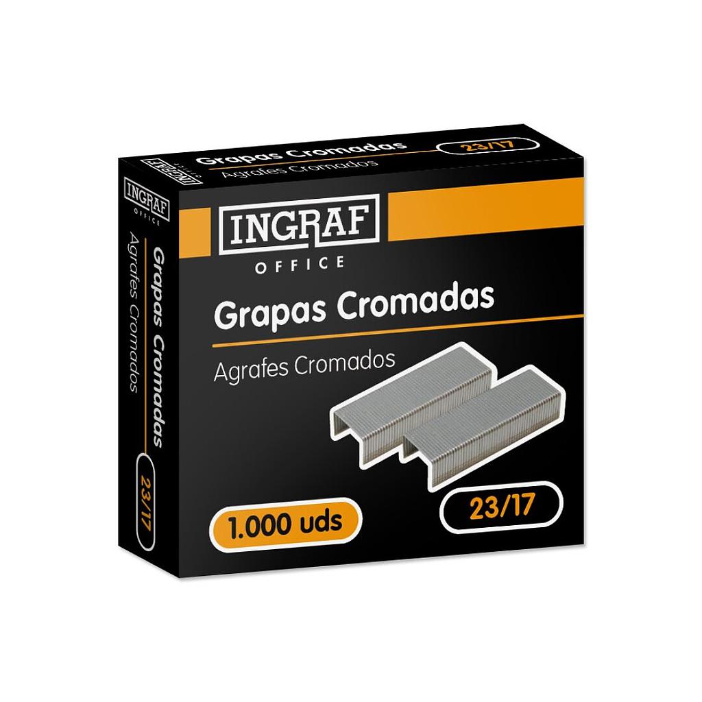 CAJA DE 1000 GRAPAS INGRAF 23/17 Ref. 320209