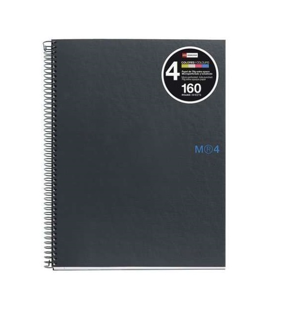 BLOC NOTE BOOK-4 A4 160 HOJAS LISO MIQUELRIUS Ref. MR2108