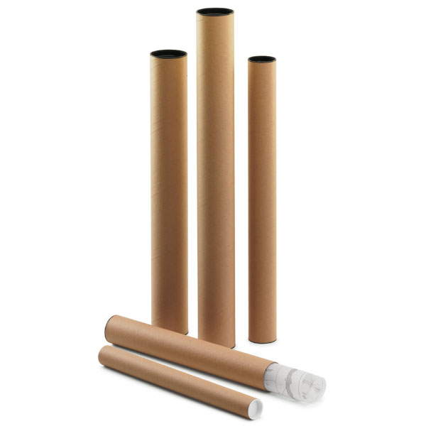 TUBO PORTAPLANOS CARTON 46X6cm Ref. 16145