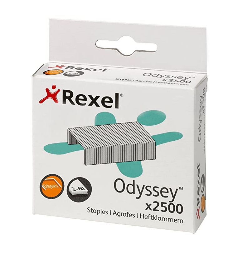 CAJA DE 2500 GRAPAS ODISSEY Ref. 2100050