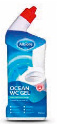 BOTE 750ml LIMPIADOR GEL WC ALBIORE 1810S R.900748