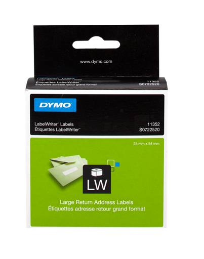 [MODYM0170] Rollo 500 etiquetas adhesivas Dymo – 54×25 mm[S0722520] 