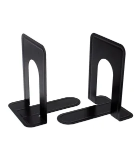 [MOMKP260138] ​Sujetalibros Plus Office – negro, 170 x 175 mm, juego 2 uds[260138] 