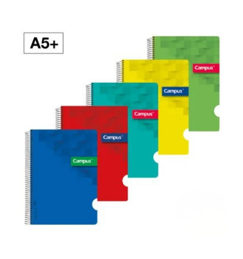 Bloc Cuarto – 80H, 90 g, tapa polipropileno