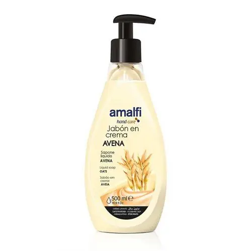 [MOSGV0551] Jabón de manos de avena con dosificador Amalfi – 500 ml[0201016] 