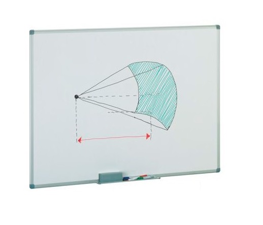 PIZARRA BLANCA LACADA MAGNETICA 60x90cm FAIBO Ref. 840-10