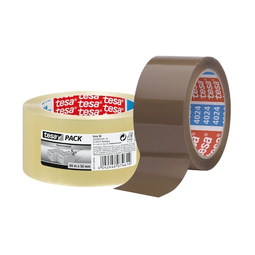 Rollo precinto PP Tesa – 66 mm×50 m*
