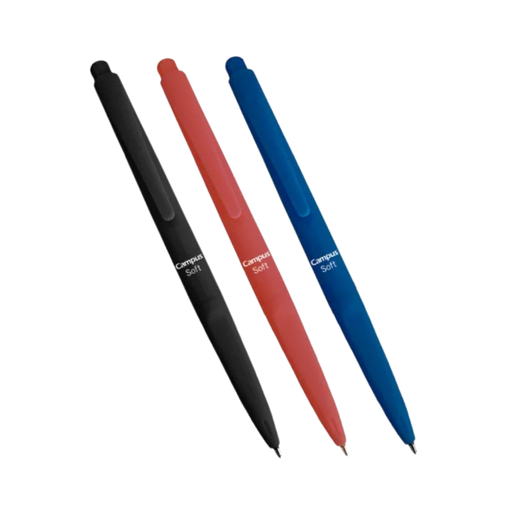 Bolígrafo retráctil Plus soft – tinta viscosa