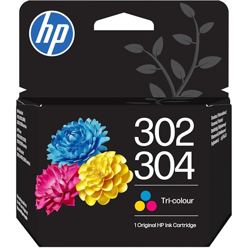 [CFHPI00921] Cartucho HP 302/304 – tricolor[B7RT6AE] 