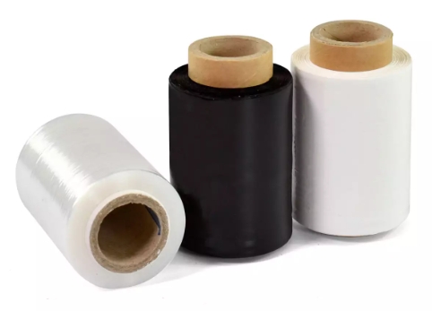 [AREMB0363] Rollo mini film extensible transparente – con sobrante, polietileno, 23 micras, 10 cm [2560] 