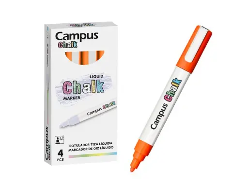 [MOMKP081687] Rotulador Tiza Líquida Campus Chalk - Naranja Neón[081687] 