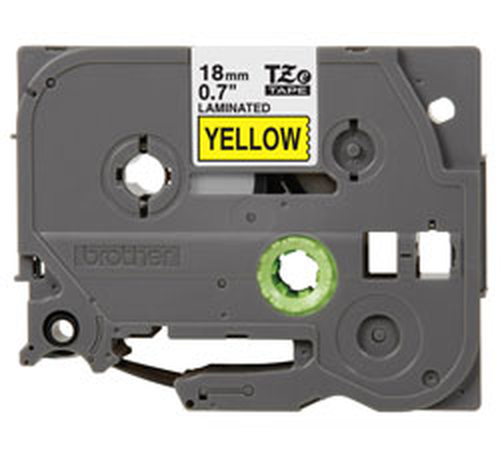 [CFBRO00641] Cinta laminada Brother TZE-641 -18 mm, negro sobre amarillo[TZE641] 