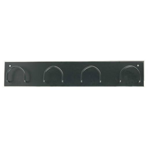 [CMSIE00175] Perchero de pared SIE 611N – negro, 4 colgadores[611N] 