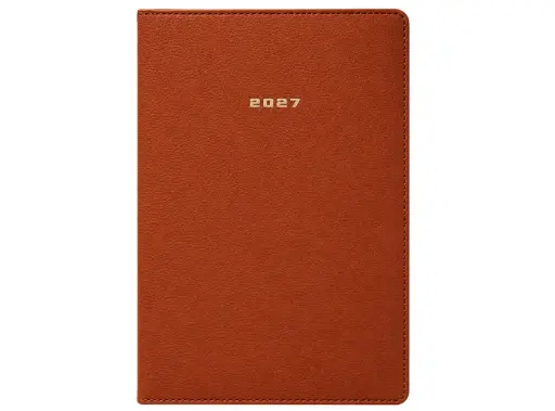 [DKMKP003773] Agenda anual 2027 A5 Campus St. Tropez - semana vista, tapa PVC tacto cuero, marrón[003773] 