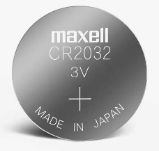 [MOMXL0010-001] Pila de botón de litio Maxell CR2032 - 3 V[CR2032 E-B5 MXL] 