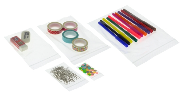 PAQUETE DE 100 BOLSAS MINIGRIP AUTO CIERRE G200 230x320mm