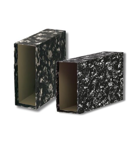 Funda para archivador A-Z cuarto Dohe - Gris jaspeado