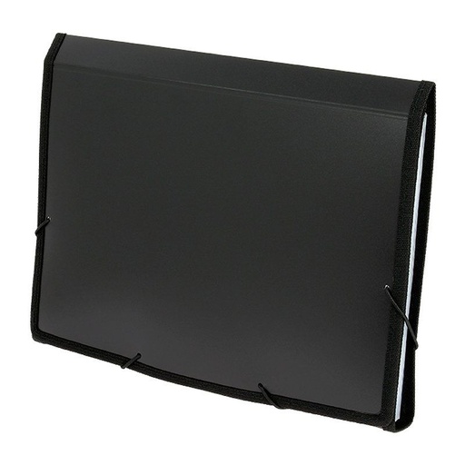 [ARCSR0025] Carpeta clasificadora fuelle polipropileno A4 Grafoplás - 13 departamentos negro [02960410] 