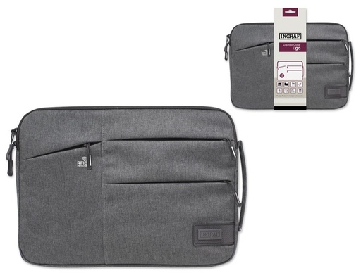 [MOPOE0023] Funda para Portátil 11,6” color Gris | InGraf – Protección Ligera y Resistente[329076] 