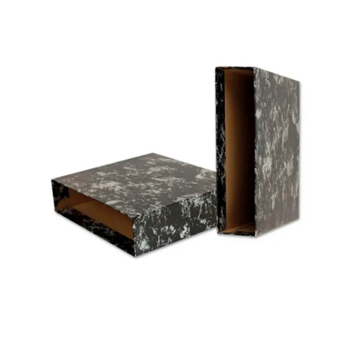 Funda para archivador DISMAC - Negro jaspeado