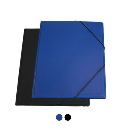 Carpeta plex folio Grafoplás – solapas y gomas