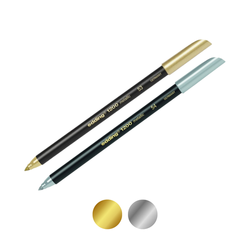 Rotulador Edding 1200 – color metalizado
