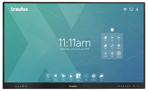[TLM8680-2 OPS DEMO] Monitor interactivo Traulux TLM80‑2 86″ – PC‑OPS i5, 8 GB RAM, SSD 256 GB, Windows 11 Pro