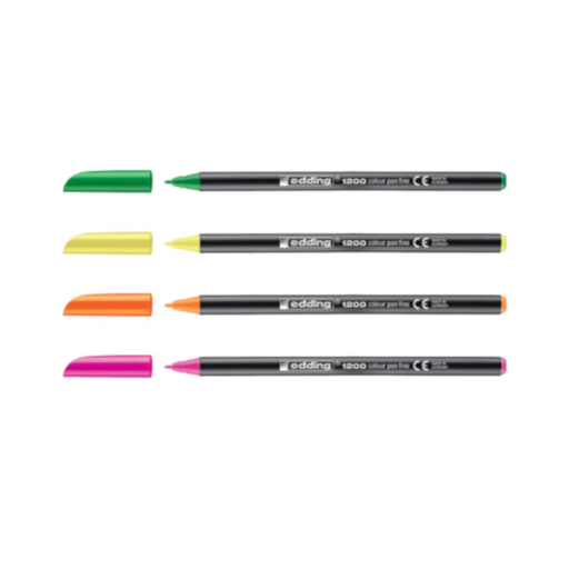 Rotulador Edding 1200 – fluorescente neón
