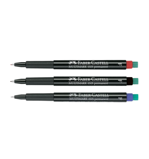 Rotulador permanente Faber‑Castell – punta F