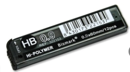 [BRMUS0082] Tubo 12 minas Bismark Basic – 0.9 mm HB[322153] 