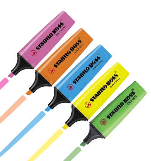 Marcador fluorescente Stabilo Boss Original