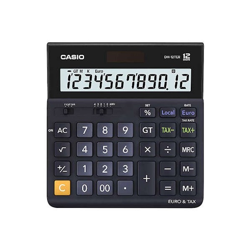 [CCCIS00321] Calculadora Casio de Sobremesa 12 dígitos DH12ET[DH-12ET] 