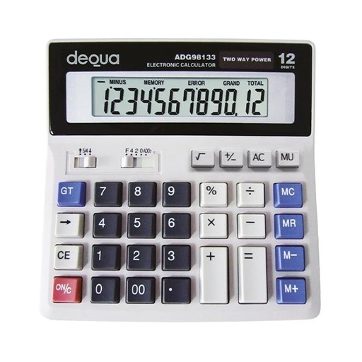 [CCDQA0012 - 040438] Calculadora de sobremesa Dequa BL‑133 – 12 dígitos[BL-133//040438] 