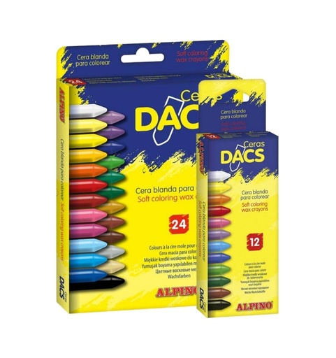 Ceras blandas Dacs - colores surtidos