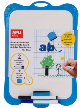 [MEACP12916] Pizarra blanca doble cara 28×18 cm Apli Ref. 12916[12916] 
