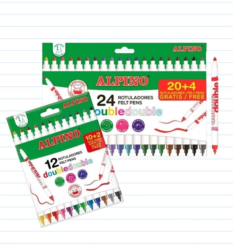 Rotuladores Alpino Doble Punta