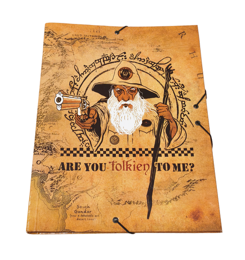 [MODIS0202] Carpeta clasificadora Reizentolo Tolkien "Are you Tolkien to me?" – 12 departamentos